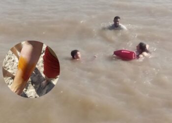 Tres turistas bogotanos fueron rescatados de las playas de Riohacha