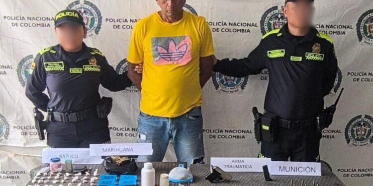 Golpe contundente al  microtráfico y tenencia ilegal de armas en San Juan del Cesar
