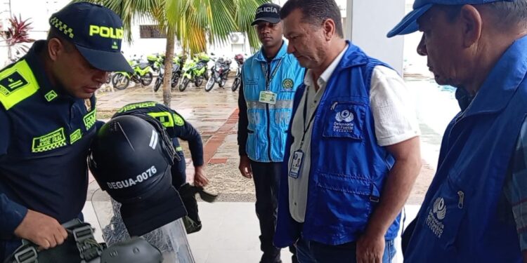 Se despliega un dispositivo especial en La Guajira para garantizar manifestaciones pacíficas en el Día del Trabajo