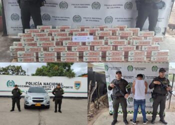 En vías de La Guajira se realizaron varios operativos que dejaron resultado en la lucha contra el delito