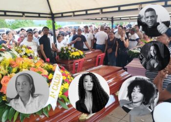 Realizan homenaje póstumo a las cinco personas fallecidas por inmersión en el hospital de Dibulla