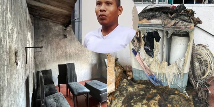 Hombre habría incendiado una vivienda en Riohacha, porque no le dieron 2 mil pesos