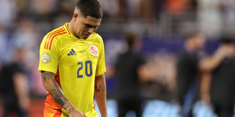 Selección Colombia confirmó baja de Juan Fernando Quintero para juegos ante Perú y Argentina