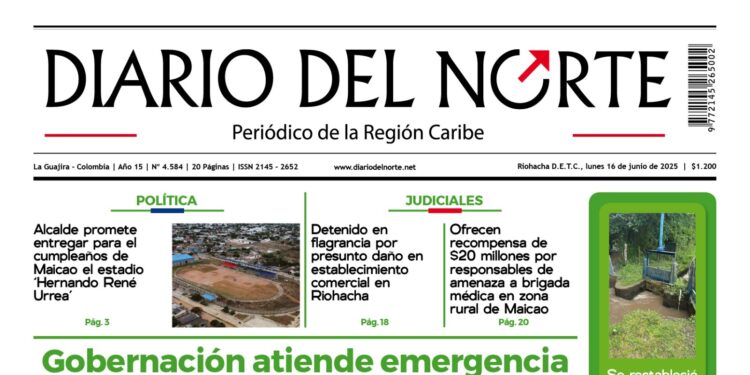 Esta es nuestra edición de hoy lunes 16 de junio de 2025