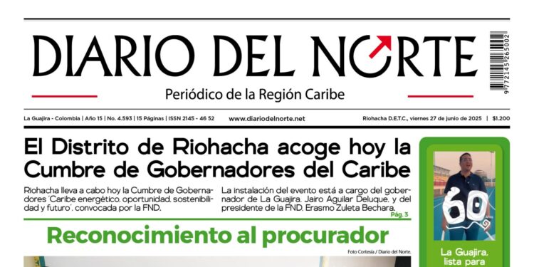 Esta es nuestra edición de hoy viernes 27 de junio de 2025