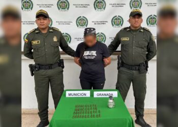 Capturan a presunta integrante del Clan del Golfo con material de guerra en La Gloria, Cesar