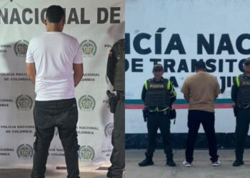 Capturan en operativos viales a dos hombres con detención domiciliaria vigente en La Guajira