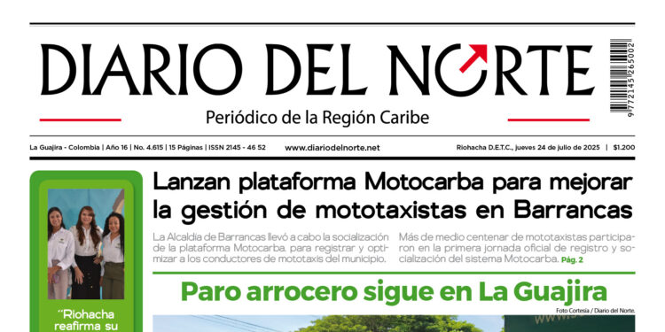 Esta es nuestra edición de hoy jueves 24 de julio de 2025