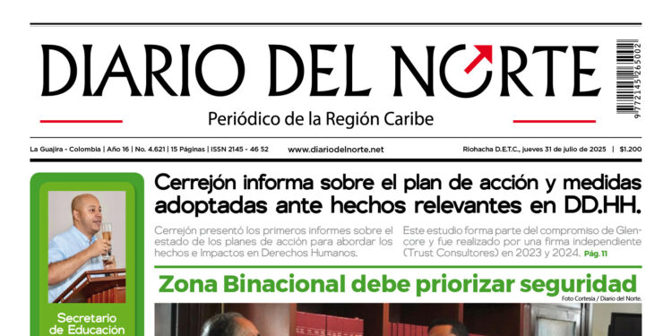 Esta es nuestra edición de hoy jueves 31 de julio de 2025