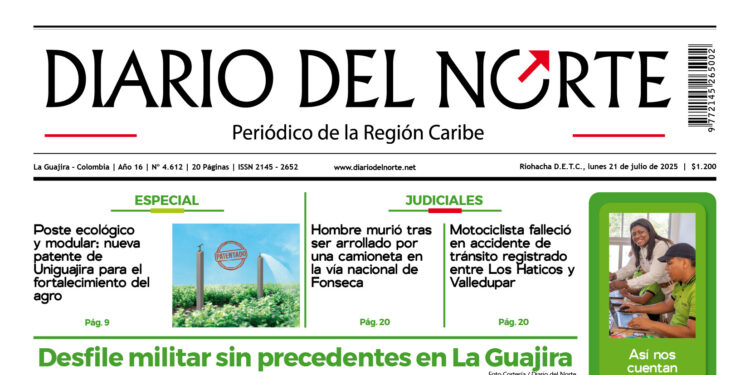 Esta es nuestra edición de hoy lunes 21 de julio del 2025