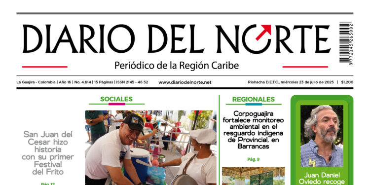Esta es nuestra edición de hoy miércoles 23 de julio de 2025