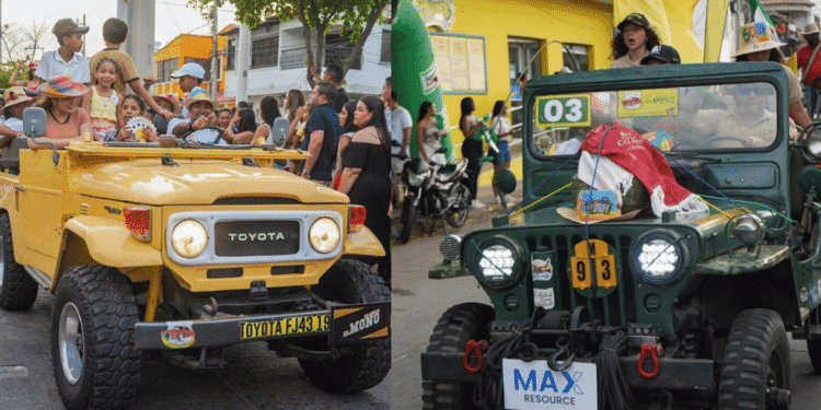 Segundo Desfile de Autos Clásicos y Antiguos deslumbró a los riohacheros en celebración de los 60 años de La Guajira