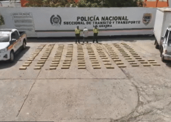 Capturan a dos hombres con 502 kilos de marihuana en la vía Palomino–Riohacha