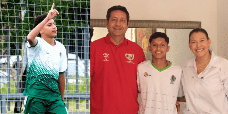 Urumita brilla en España con su selección juvenil de fútbol y joven promesa fichada por el Rayo Vallecano