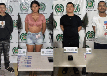 Capturan a cuatro presuntos extorsionistas en Barranquilla: usaban videos para intimidar a comerciantes