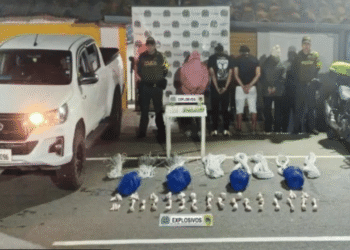 Autoridades frustran intento de tráfico de explosivos en el Valle del Cauca: capturan a cuatro ecuatorianos