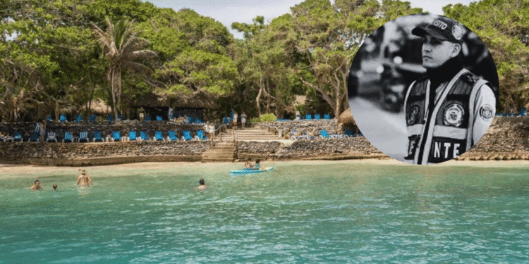 Agente de tránsito muere tras rescatar a sus hijas del mar en Buenaventura