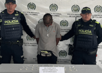 Capturan a extranjero con bazuco en Maicao durante patrullaje policial