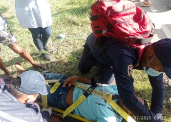 Menor de edad resultó lesionado en accidente de tránsito en zona rural de Fonseca