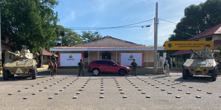 Ejército incauta 100 kilos de cocaína del Clan del Golfo en La Paz, Cesar