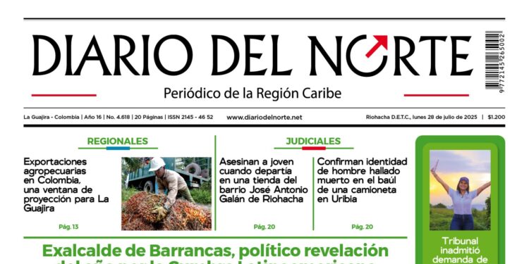 Esta es nuestra edición de hoy lunes 28 de julio de 2025