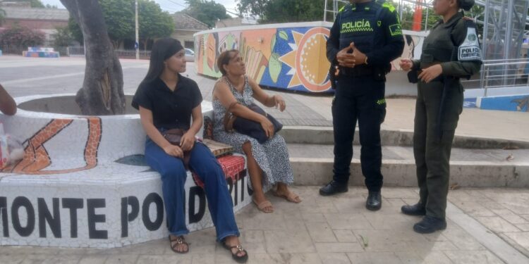 Policía refuerza prevención de homicidios y lesiones personales con jornada de sensibilización en San Juan del Cesar