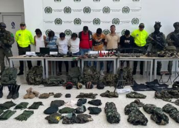 Golpe al Clan del Golfo en Valledupar: capturan a nueve presuntos integrantes y desmantelan centro de operaciones criminales