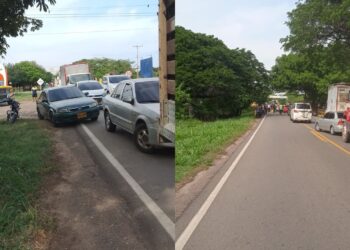Habitantes de La Jagua del Pilar bloquean vía nacional por crisis en el servicio de energía