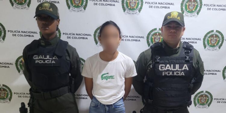 Capturan a presunta integrante de ‘Los Costeños’ en el Atlántico