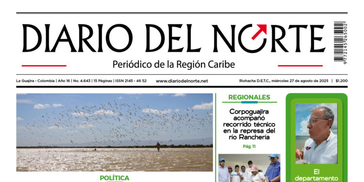 Esta es nuestra edición del hoy miércoles 27 de agosto de 2025