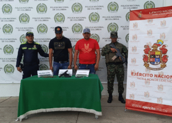 Capturan a dos personas e incautan armas de fuego en operativos de allanamiento en Riohacha