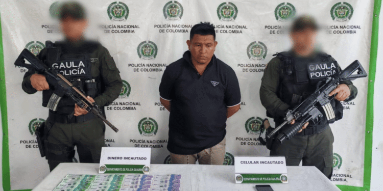 Capturan en Uribia a presunto integrante de “Los Pachencas” dedicado a la extorsión