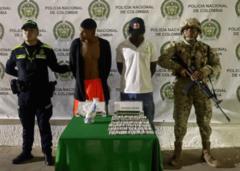 Desmantelan punto de venta de drogas en el barrio 7 de Agosto de Riohacha: dos capturados