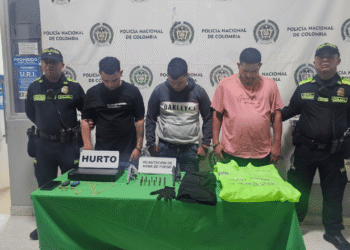 Capturan a cuatro hombres por violento robo en vivienda del barrio El Poblado, en Barranquilla