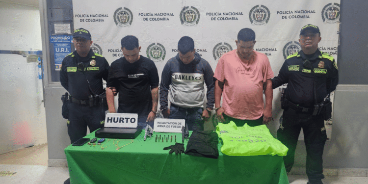 Capturan a cuatro hombres por violento robo en vivienda del barrio El Poblado, en Barranquilla