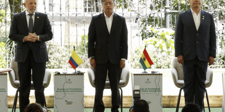 Petro, Lula y Arce inauguran en Bogotá la V Cumbre Amazónica con un llamado a proteger la selva