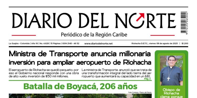 Esta es nuestra edición de hoy viernes 8 de agosto de 2025