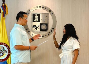 Katrina Magdaniel asume como Secretaria Ejecutiva adscrita al despacho del  Gobernador de La Guajira