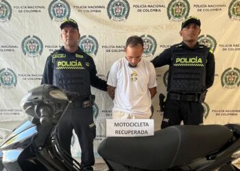 Capturan en flagrancia en San Juan del Cesar a hombre por el delito de receptación