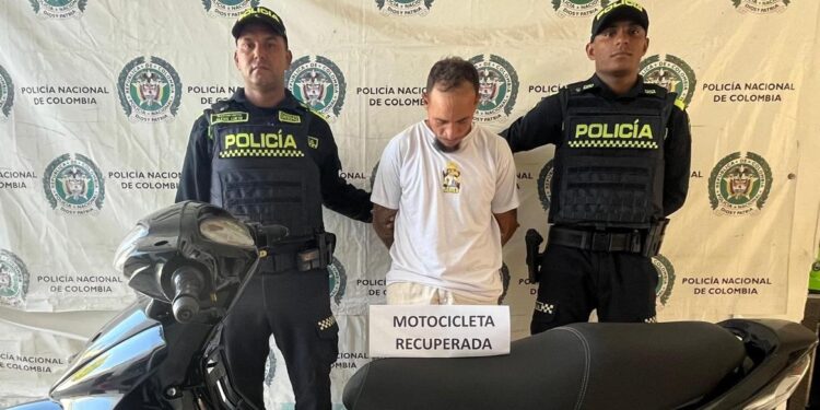 Capturan en flagrancia en San Juan del Cesar a hombre por el delito de receptación