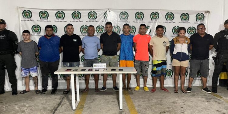 Caen 10 presuntos integrantes de ‘Los Costeños’ señalados por extorsión en Barranquilla