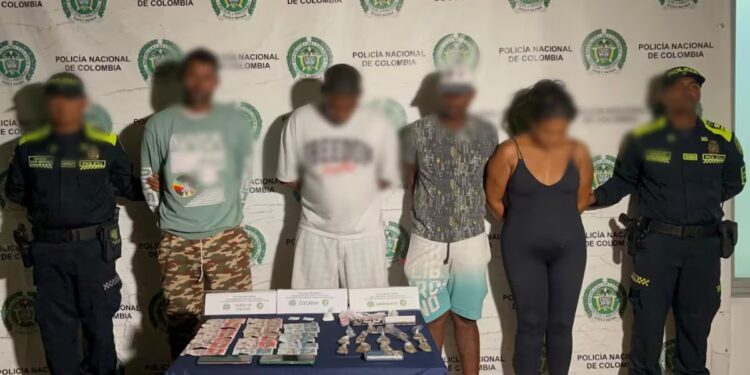 Cae presunta red criminal que utilizaba menores para traficar drogas en zonas turísticas de Cartagena