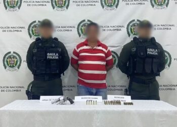 Capturan a hombre señalado de traficar armas y municiones en Montería