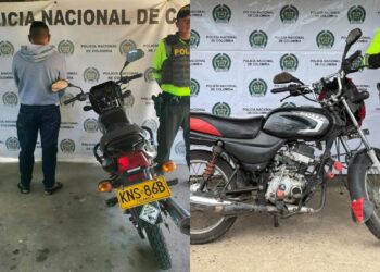 Operativos en vías de La Guajira dejan un capturado, dos motos recuperadas e incautación de arma de fuego