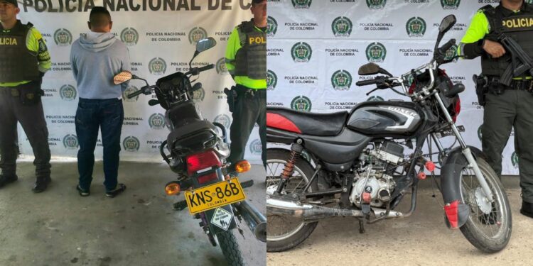 Operativos en vías de La Guajira dejan un capturado, dos motos recuperadas e incautación de arma de fuego