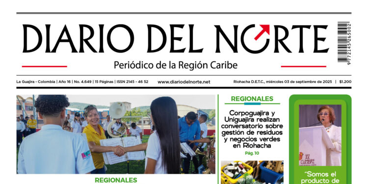 Esta es nuestra edición de hoy miércoles 3 de septiembre de 2025