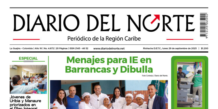 Esta es nuestra edición de hoy lunes 29 de septiembre de 2025