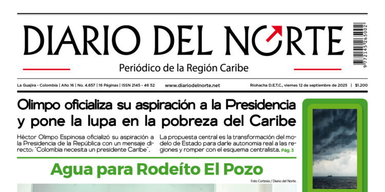 Esta es nuestra edición de hoy viernes 12 se septiembre de 2025