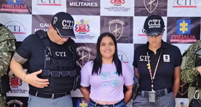 Capturan a alias ‘La Bebecita’ pareja de alias ‘Naín’, señalado jefe de sicarios de Los Pachencas