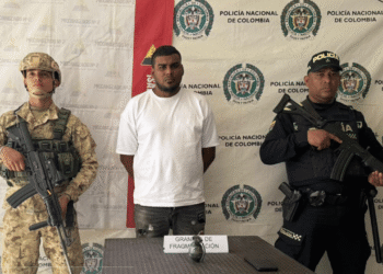 Capturan a alias ‘La Fresa’, jefe urbano del Clan del Golfo en el sur de La Guajira
